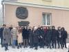 Студенты 1 курса физмата БГПУ возложили цветы возле Мемориальной доски в честь героев-подпольщиков и узников Минского гетто