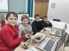 Занятие по робототехнике с учащимися 6-ых классов на физмате БГПУ