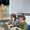 Занятие по информатике с учащимися 5-ых классов в период каникул на физмате БГПУ