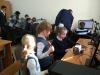 учащиеся ГУО «Гимназия №1 г. Дзержинска» посетили Республиканский ресурсный центр образовательной робототехники в БГПУ и выставку работ конкурса детского рисунка «Роботы глазами детей» на физико-математическом факультете