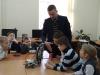 учащиеся ГУО «Гимназия №1 г. Дзержинска» посетили Республиканский ресурсный центр образовательной робототехники в БГПУ и выставку работ конкурса детского рисунка «Роботы глазами детей» на физико-математическом факультете