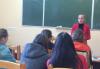Встреча 4 курса физмата БГПУ с молодым специалистом