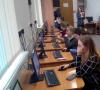 В рамках Недели презентации педагогического опыта на физико-математическом факультете был проведен мастер-класс учителя информатики высшей квалификационной категории ГУО «Средняя школа № 84 г. Минска» Вазюли А.И. Студенты факультета познакомились со средой программирования Scratch