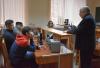 в БГПУ на физмат приехали учащиеся учебных учреждений Беларуси побыть студентами один день.