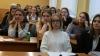 встреча студентов 4-го курса факультета по вопросам предстоящего распределения выпускников. Во встрече приняли участие начальник отдела кадров БГПУ В.Е.Казаков и декан физико-математического факультета С.И.Василец