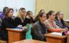 На физмате БГПУ продолжаются мероприятия в рамках «Недели презентации педагогического опыта». 5 ноября на встречу со студентами 1 и 2 курсов пришли недавние выпускники нашего факультета: учителя математики Ненартович Марк Витольдович и Алетоить Ромуальд Олегович, а также учитель информатики Строчилов Илья Александрович