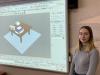 Студенты 1 курса физмата БГПУ специальности «Физика и информатика» на занятиях по компьютерной графике осваивают основы 3d моделирования