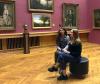 Студенты 1 курса физмата в художественном музее г.Минска