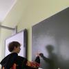 Занятия с учащимися педклассов на физмате БГПУ